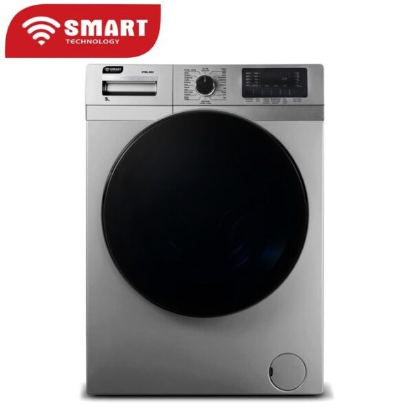 SMART TECHNOLOGY Machine à Laver STML-9SH - 9Kg - Gris