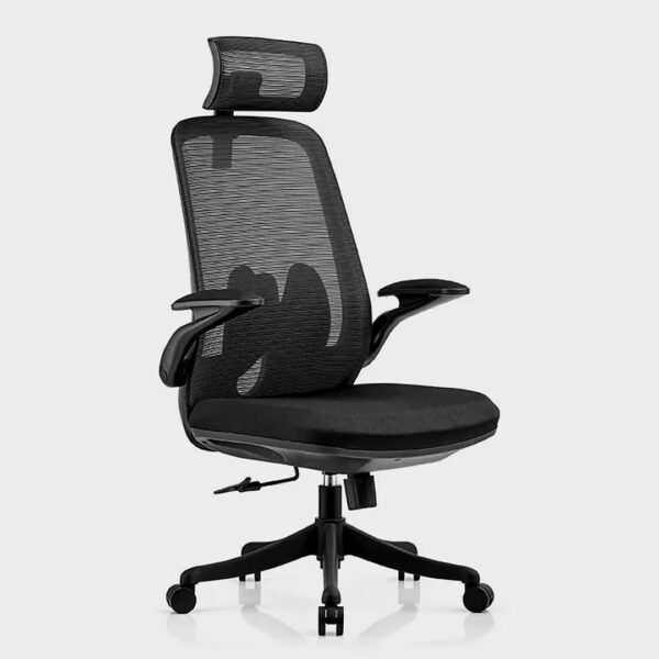 Chaise de bureau ergonomique en maille respirante – Modèle Confort Pro – Image 5