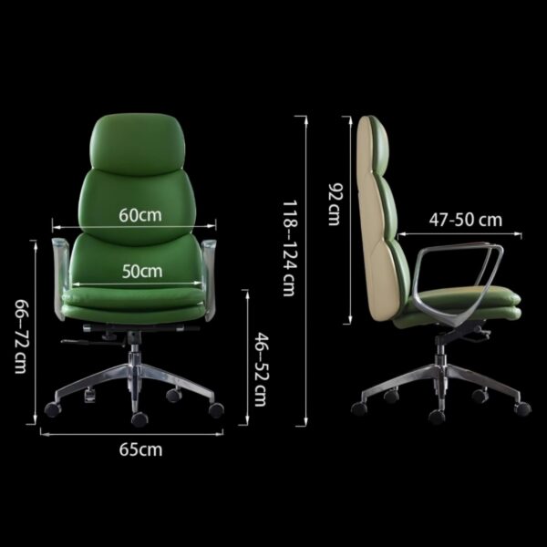Chaise de bureau ergonomique design – Confort haut de gamme – Image 3