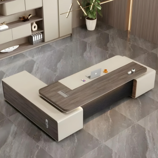 Table de bureau 3 mètres – Grand espace de travail professionnel – Image 4