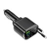 Chargeur Voiture 5 en 1 M4 – USB/Type-C – Affichage LED – Image 2